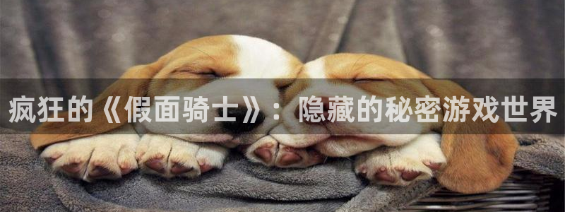 星欧娱乐官方登录网址：疯狂的《假面骑士》：隐藏的秘密游戏世界