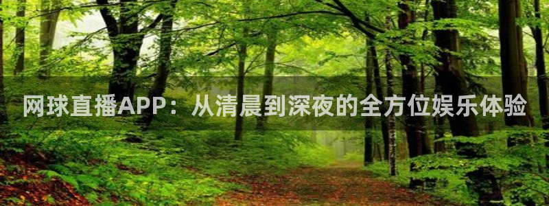 黑白直播免费观看nba：网球直播APP：从清晨到深夜的全方位娱乐体验